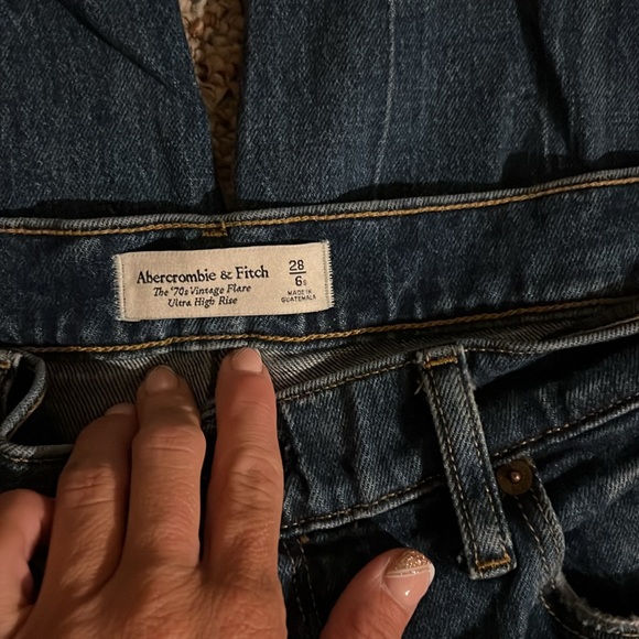 NWOT Abercrombie & Fitch 70s vintage flare - Picture 3 of 3